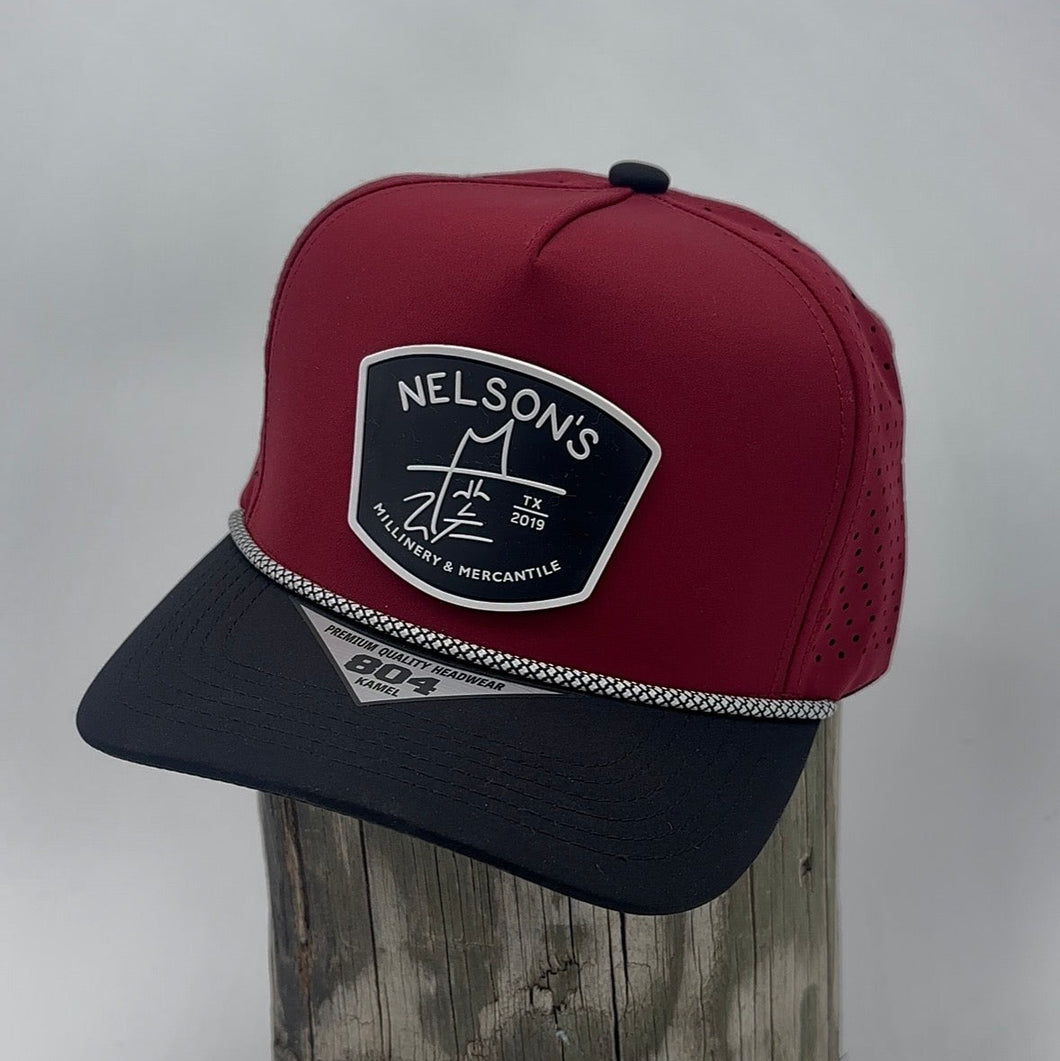 KAMEL MAROON ROPE HAT – Nelson's Millinery & Mercantile
